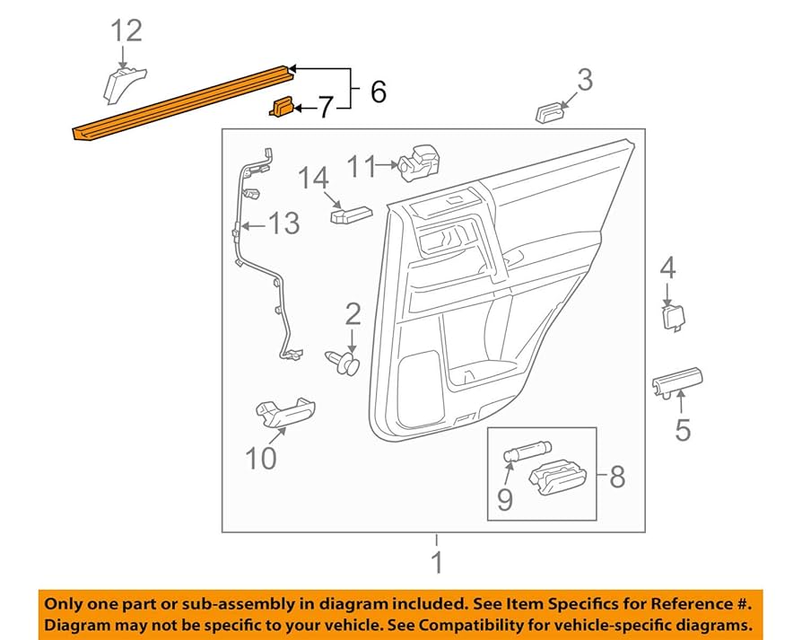 Amazon | TOYOTA (トヨタ) 純正部品 リヤドアガラス ウエザ